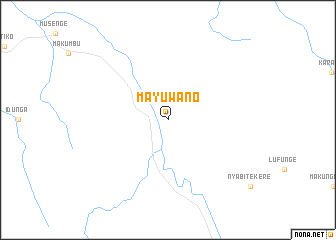 map of Mayuwano