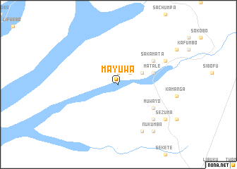 map of Mayuwa