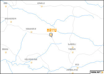 map of Mayu
