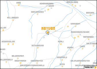 map of Māyvān