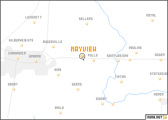 map of Mayview