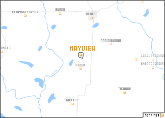 map of Mayview