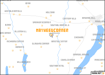 map of Mayweed Corner