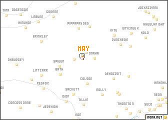 map of May