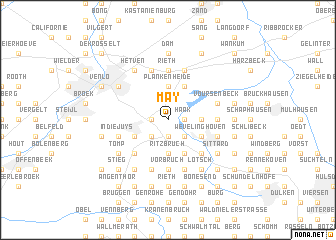 map of May