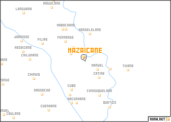 map of Mazaicane