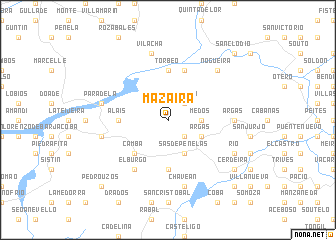 map of Mazaira