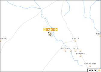 map of Mazaka