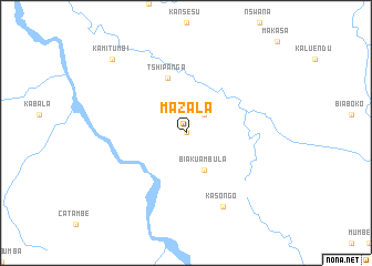 map of Mazala