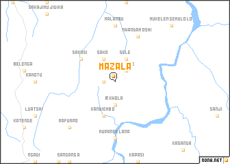 map of Mazala