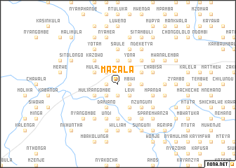 map of Mazala