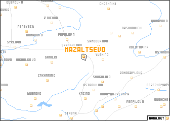 map of Mazal\