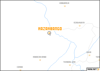 map of Mazambango