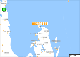 map of Mazarete