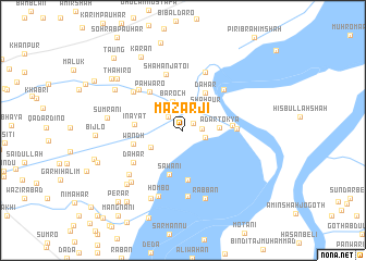 map of Mazārji