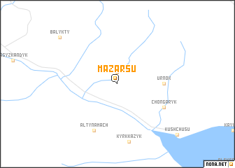 map of Mazarsu