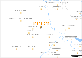 map of Mazatiopa