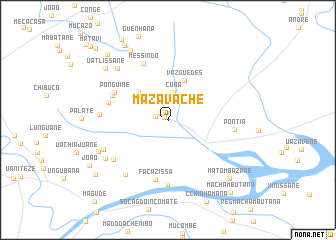 map of Mazavache