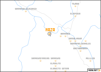 map of Maza