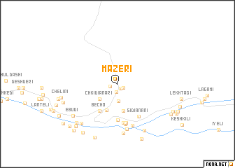 map of Mazeri