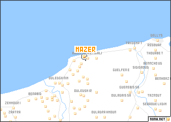 map of Mazer