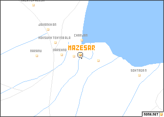 map of Mazesar