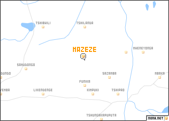 map of Mazeze