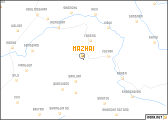 map of Mazhai