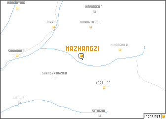 map of Mazhangzi