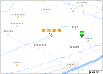 map of Mazhuang