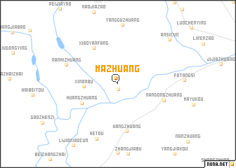 map of Mazhuang