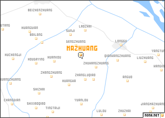 map of Mazhuang