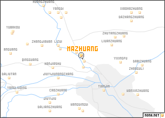 map of Mazhuang