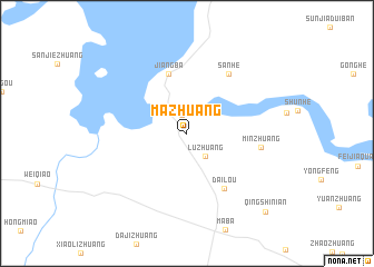 map of Mazhuang