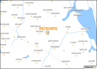 map of Mazhuang