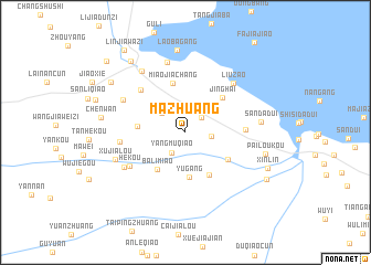 map of Mazhuang