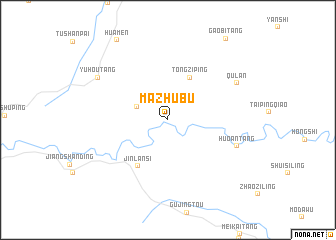 map of Mazhubu