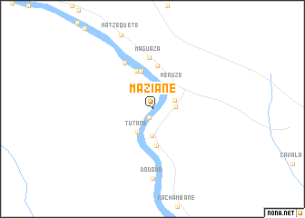 map of Maziane