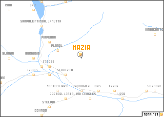 map of Mazia