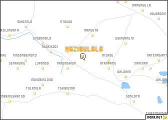 map of Mazibulala