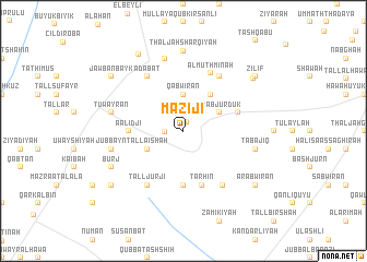 map of Māzijī