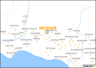 map of Mazikhva