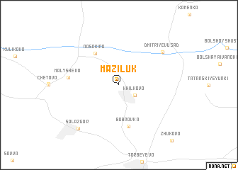 map of Maziluk
