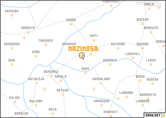 map of Mazimasa