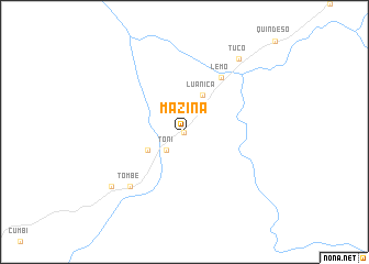 map of Mazina