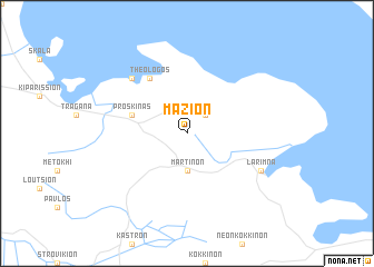 map of Mázion
