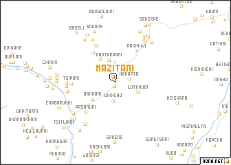 map of Mazitani