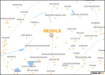 map of Mazivila