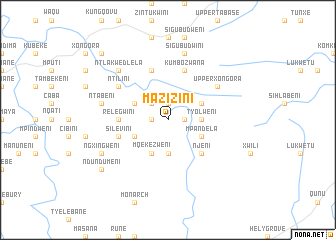 map of Mazizini