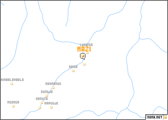 map of Mazi